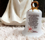 TO HEAVEN! "Porcelain BELL with Gold