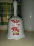 "JESUS GUIDES US" Porcelain BELL