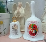 "JESUS GUIDES US" Porcelain BELL