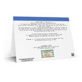 Set of 5 DELUXE CHRISTIAN CHRISTMAS GREETING CARDS - One of the cards have a WORD SEARCH, inside!!! - PATH TO LIGHT