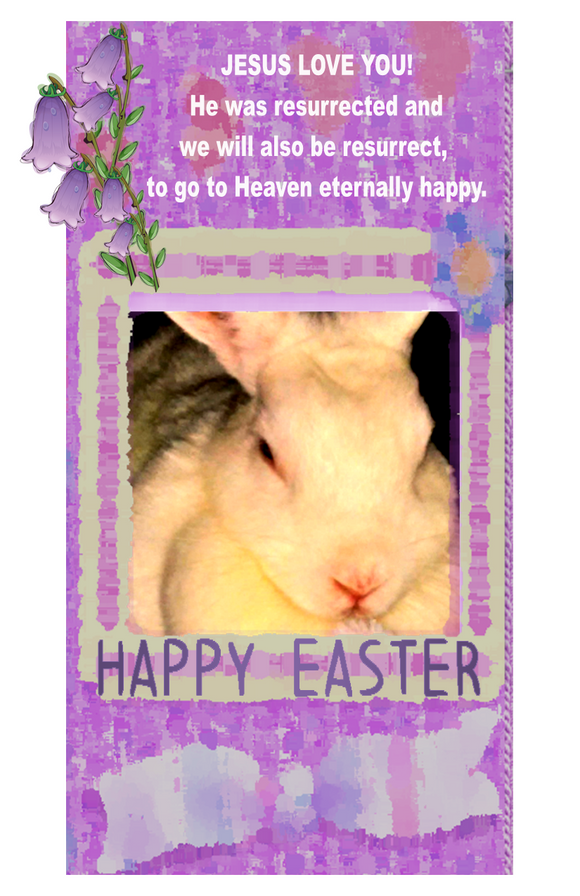 Resurrected to Heaven, forever love! - GREETING CARD