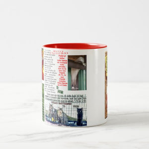 "Christmas TO & FROM STICKERS" Mug - Include it in your Christmas gift list!