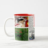 "Christmas TO & FROM STICKERS" Mug - Include it in your Christmas gift list!