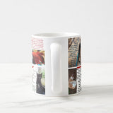 "Christmas TO & FROM STICKERS" Mug - Rustic for those who love country!