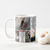 "Christmas TO & FROM STICKERS" Mug - Rustic for those who love country!