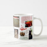 "Christmas TO & FROM STICKERS" Mug - Rustic for those who love country!