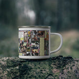 "Christmas vintage stamp" Mug - 12 oz.