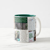 "Christmas TO & FROM STICKERS" Mug - A unique design to you or beloved ones!