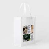 "Is Christmas" - CHRISTMAS GIFT BAG OF FABRIC - Design in both side - No wait to buy for Christmas! Is awesome! Unique product!